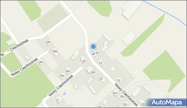 Nowy Ciechocinek, Nowy Ciechocinek, 24, mapa Nowy Ciechocinek