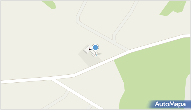 Nowy Czachulec, Nowy Czachulec, 11, mapa Nowy Czachulec