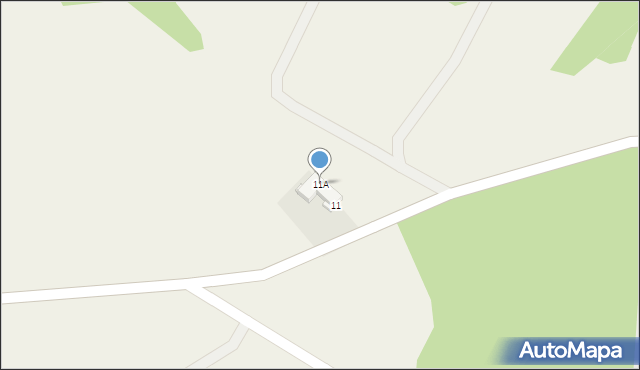 Nowy Czachulec, Nowy Czachulec, 11A, mapa Nowy Czachulec