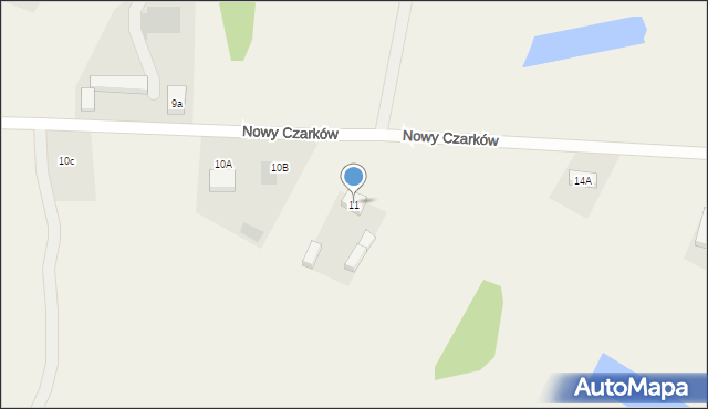 Nowy Czarków, Nowy Czarków, 11, mapa Nowy Czarków