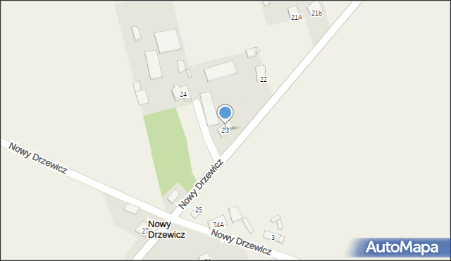 Nowy Drzewicz, Nowy Drzewicz, 23, mapa Nowy Drzewicz