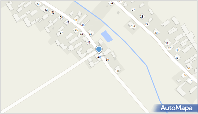 Nowy Dwór, Nowy Dwór, 40, mapa Nowy Dwór