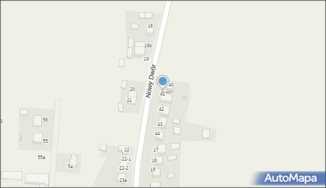 Nowy Dwór, Nowy Dwór, 41, mapa Nowy Dwór