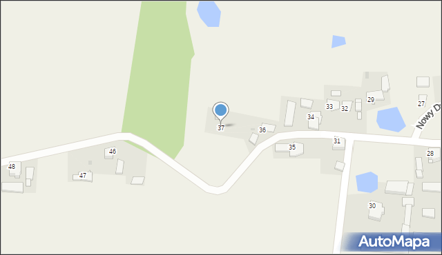 Nowy Dwór Bratiański, Nowy Dwór Bratiański, 37, mapa Nowy Dwór Bratiański