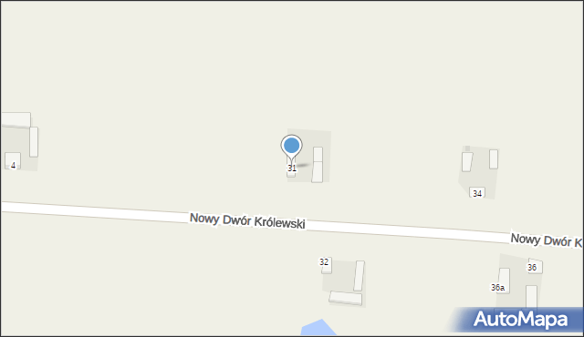 Nowy Dwór Królewski, Nowy Dwór Królewski, 31, mapa Nowy Dwór Królewski