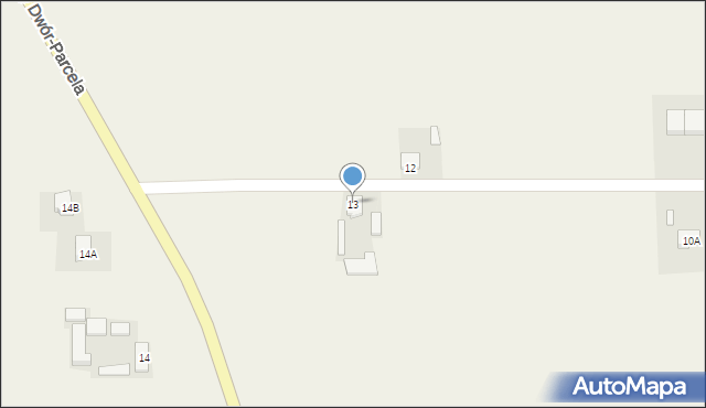 Nowy Dwór-Parcela, Nowy Dwór-Parcela, 13, mapa Nowy Dwór-Parcela