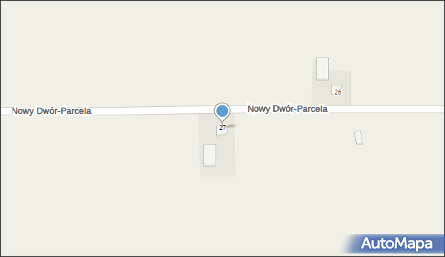 Nowy Dwór-Parcela, Nowy Dwór-Parcela, 27, mapa Nowy Dwór-Parcela