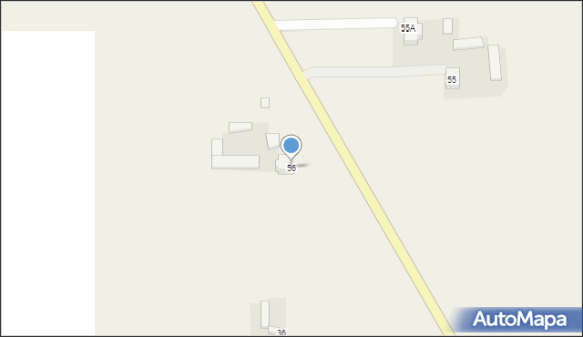 Nowy Dwór-Parcela, Nowy Dwór-Parcela, 56, mapa Nowy Dwór-Parcela