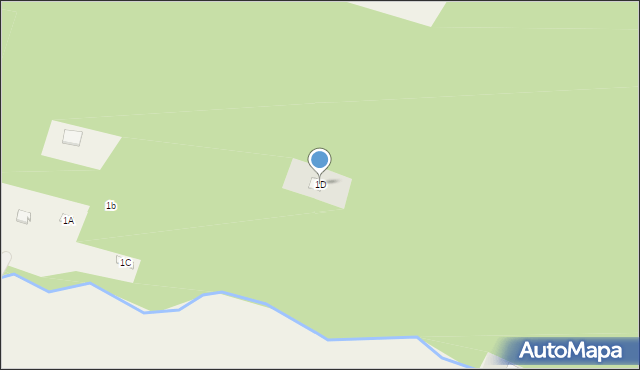 Nowy Gaj, Nowy Gaj, 1D, mapa Nowy Gaj
