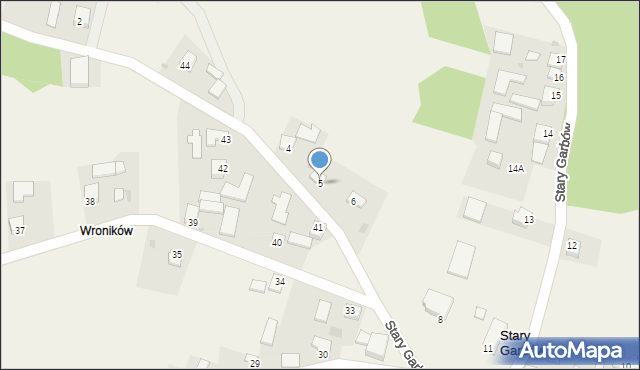 Nowy Garbów, Nowy Garbów, 5, mapa Nowy Garbów