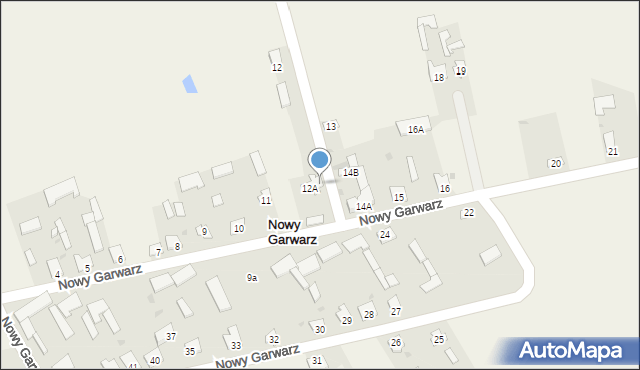 Nowy Garwarz, Nowy Garwarz, 12B, mapa Nowy Garwarz