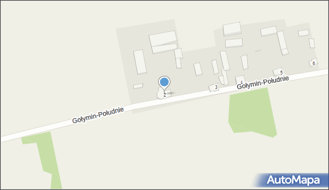 Nowy Gołymin, Nowy Gołymin, 2, mapa Nowy Gołymin