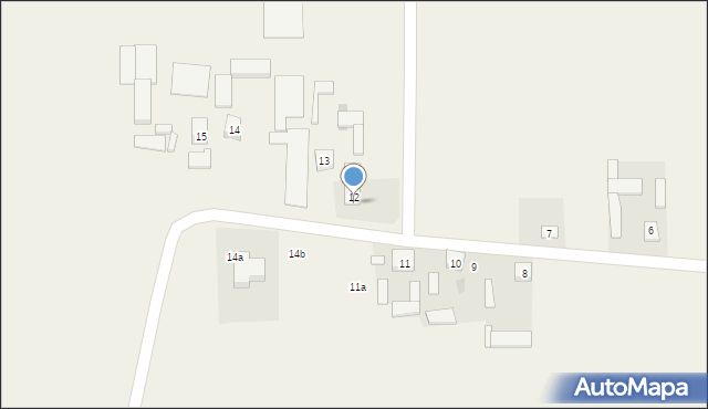 Nowy Goniwilk, Nowy Goniwilk, 12a, mapa Nowy Goniwilk