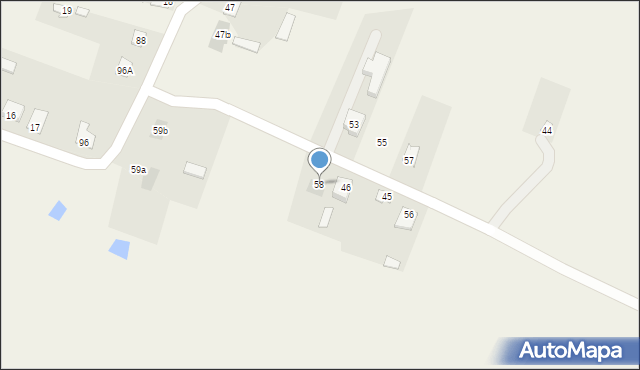 Nowy Gózd, Nowy Gózd, 58, mapa Nowy Gózd