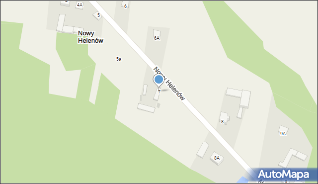 Nowy Helenów, Nowy Helenów, 7, mapa Nowy Helenów