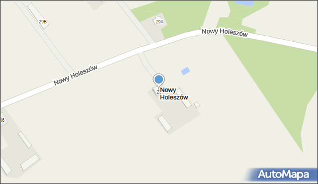 Nowy Holeszów, Nowy Holeszów, 28, mapa Nowy Holeszów