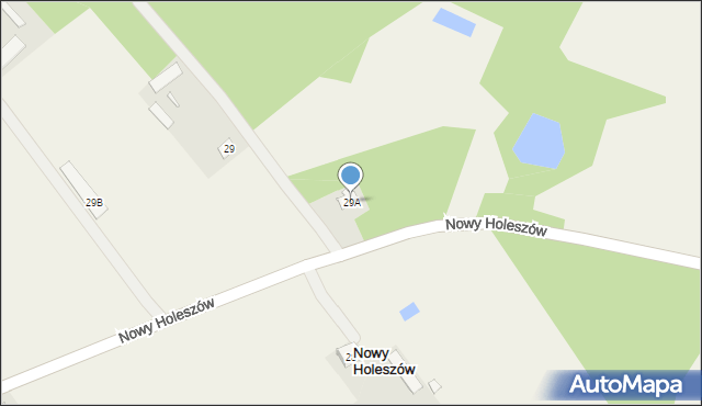 Nowy Holeszów, Nowy Holeszów, 29A, mapa Nowy Holeszów