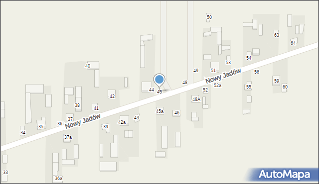 Nowy Jadów, Nowy Jadów, 45, mapa Nowy Jadów