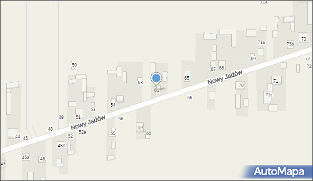 Nowy Jadów, Nowy Jadów, 64, mapa Nowy Jadów