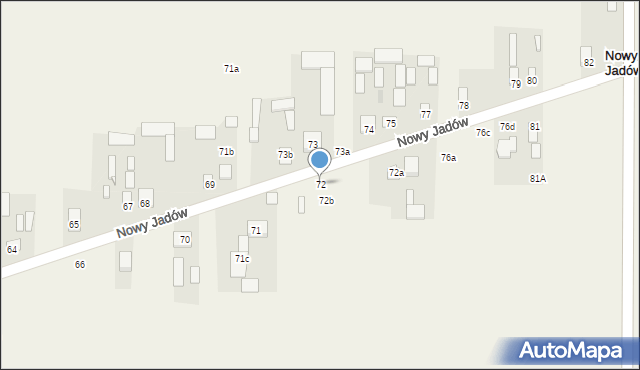 Nowy Jadów, Nowy Jadów, 72, mapa Nowy Jadów