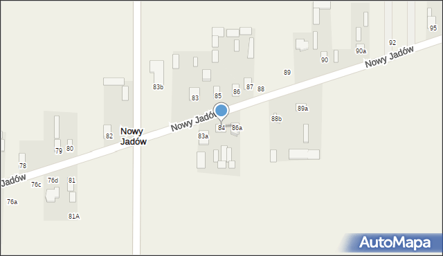 Nowy Jadów, Nowy Jadów, 84, mapa Nowy Jadów