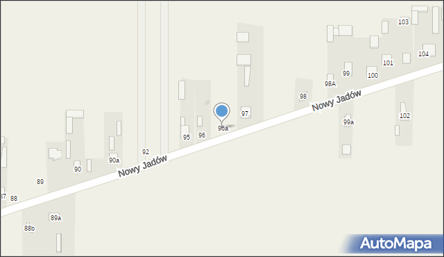 Nowy Jadów, Nowy Jadów, 96a, mapa Nowy Jadów