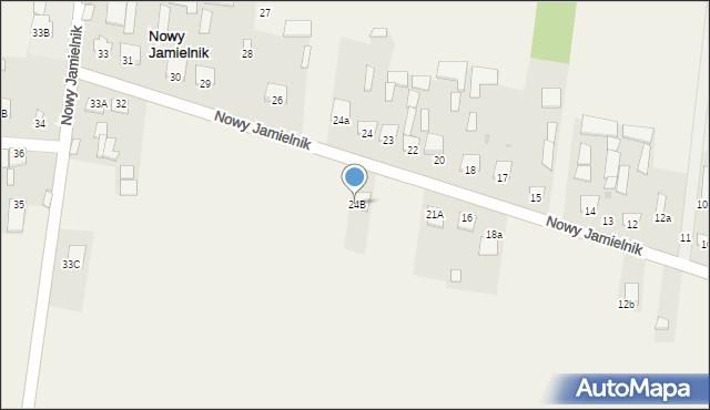 Nowy Jamielnik, Nowy Jamielnik, 24B, mapa Nowy Jamielnik