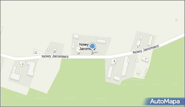 Nowy Jaromierz, Nowy Jaromierz, 18, mapa Nowy Jaromierz