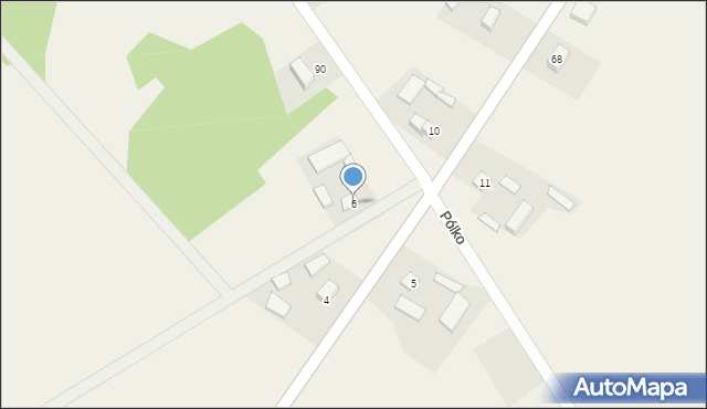 Nowy Jasiniec, Nowy Jasiniec, 6, mapa Nowy Jasiniec