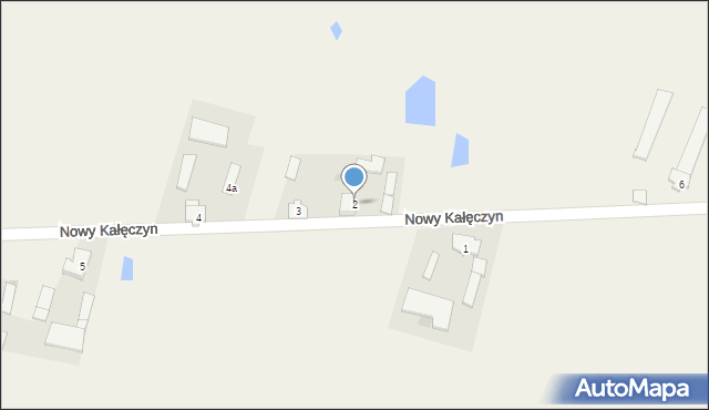 Nowy Kałęczyn, Nowy Kałęczyn, 2, mapa Nowy Kałęczyn