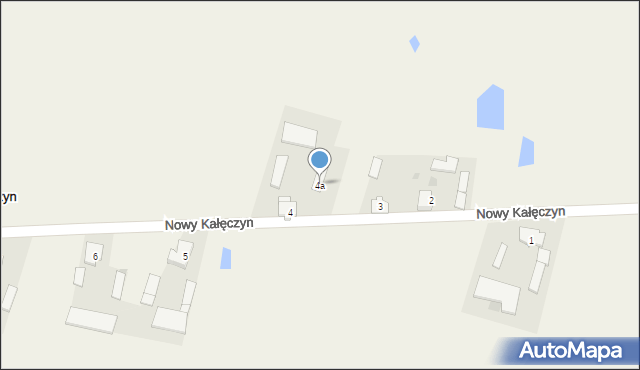 Nowy Kałęczyn, Nowy Kałęczyn, 4a, mapa Nowy Kałęczyn