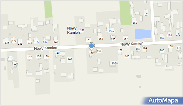 Nowy Kamień, Nowy Kamień, 150, mapa Nowy Kamień