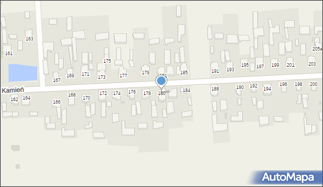 Nowy Kamień, Nowy Kamień, 180, mapa Nowy Kamień