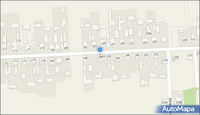 Nowy Kamień, Nowy Kamień, 190, mapa Nowy Kamień