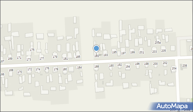 Nowy Kamień, Nowy Kamień, 191, mapa Nowy Kamień