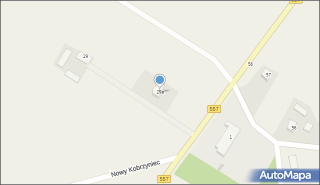 Nowy Kobrzyniec, Nowy Kobrzyniec, 29a, mapa Nowy Kobrzyniec