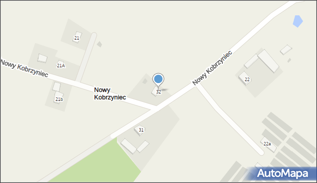 Nowy Kobrzyniec, Nowy Kobrzyniec, 32, mapa Nowy Kobrzyniec