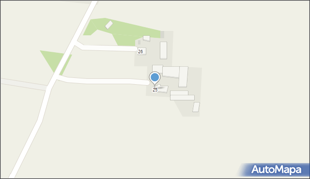 Nowy Kozłów Pierwszy, Nowy Kozłów Pierwszy, 25, mapa Nowy Kozłów Pierwszy