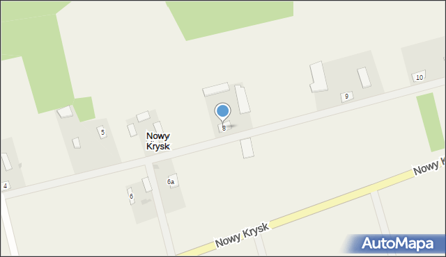 Nowy Krysk, Nowy Krysk, 8, mapa Nowy Krysk