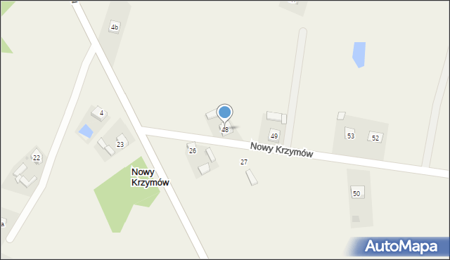 Nowy Krzymów, Nowy Krzymów, 48, mapa Nowy Krzymów