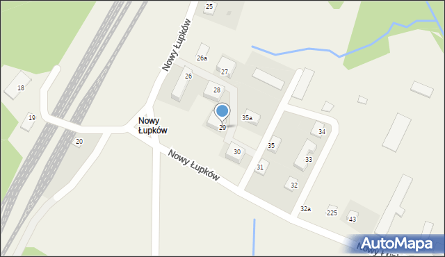 Nowy Łupków, Nowy Łupków, 29, mapa Nowy Łupków