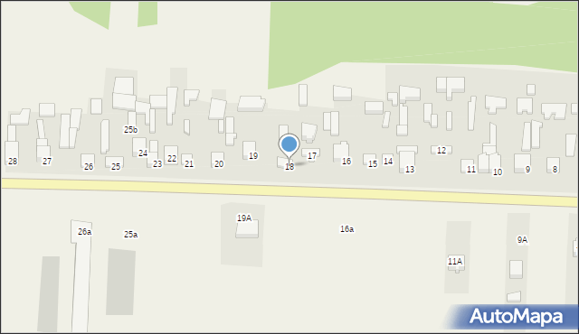 Nowy Ochędzyn, Nowy Ochędzyn, 18, mapa Nowy Ochędzyn