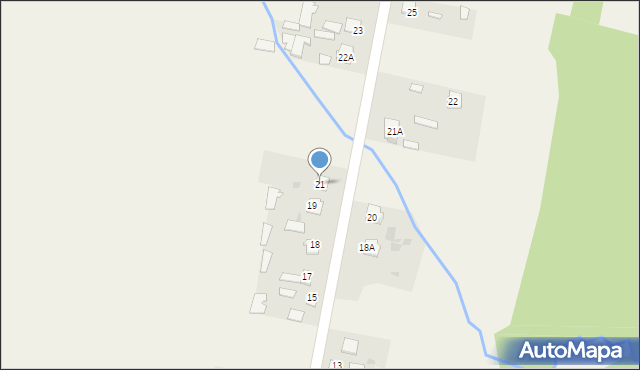 Nowy Odrowążek, Nowy Odrowążek, 21, mapa Nowy Odrowążek