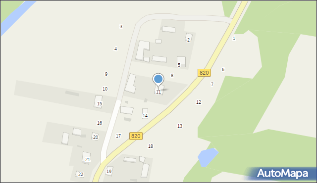 Nowy Orzechów, Nowy Orzechów, 11, mapa Nowy Orzechów