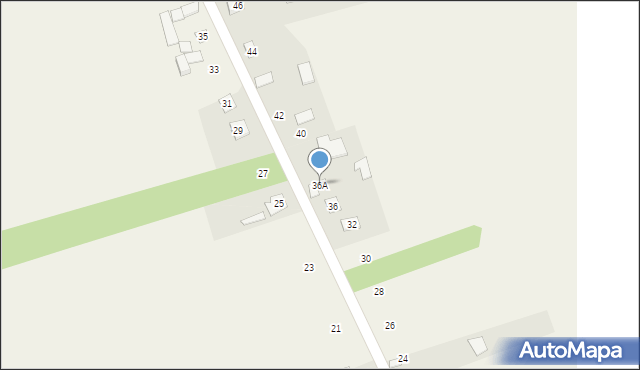 Nowy Pawłów, Nowy Pawłów, 36A, mapa Nowy Pawłów