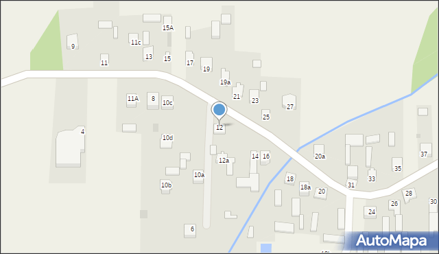 Nowy Pilczyn, Nowy Pilczyn, 12, mapa Nowy Pilczyn