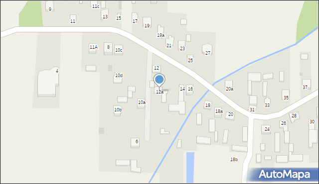 Nowy Pilczyn, Nowy Pilczyn, 12a, mapa Nowy Pilczyn