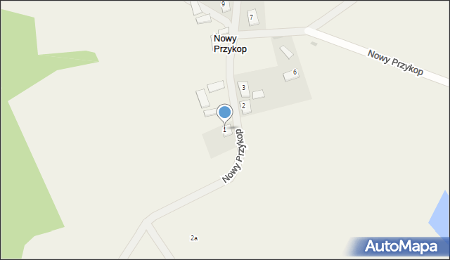 Nowy Przykop, Nowy Przykop, 1, mapa Nowy Przykop