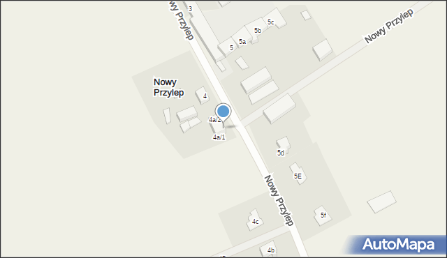 Nowy Przylep, Nowy Przylep, 4c, mapa Nowy Przylep