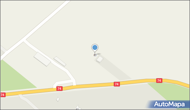 Nowy Rachów, Nowy Rachów, 80, mapa Nowy Rachów